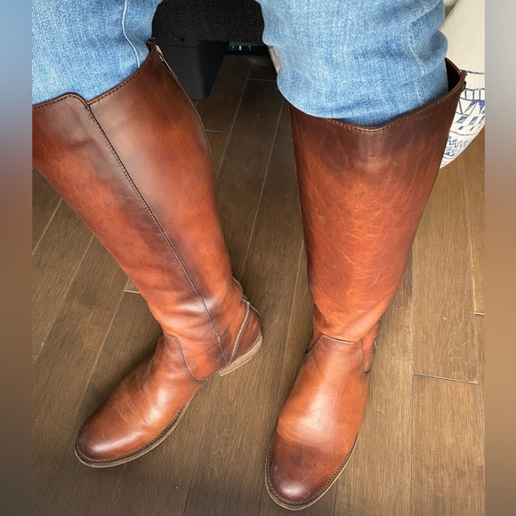 Fye boots brown 100% leather - Picture 2 of 15